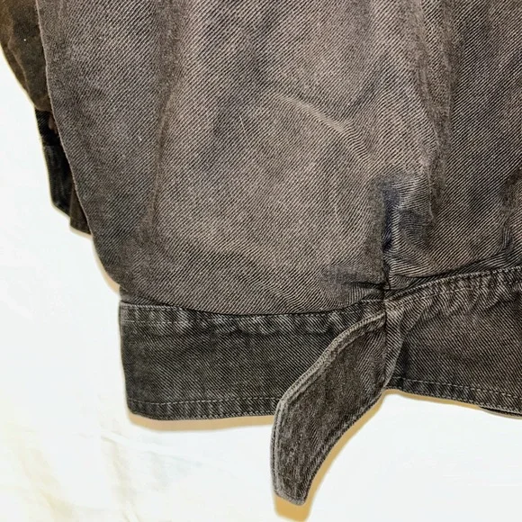 Ultra Pink Black Cotton Field Jacket with Red Check Lining - Picture 6 of 10